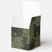 Green and Gold Damask Bedankdoosjes (Geopend)
