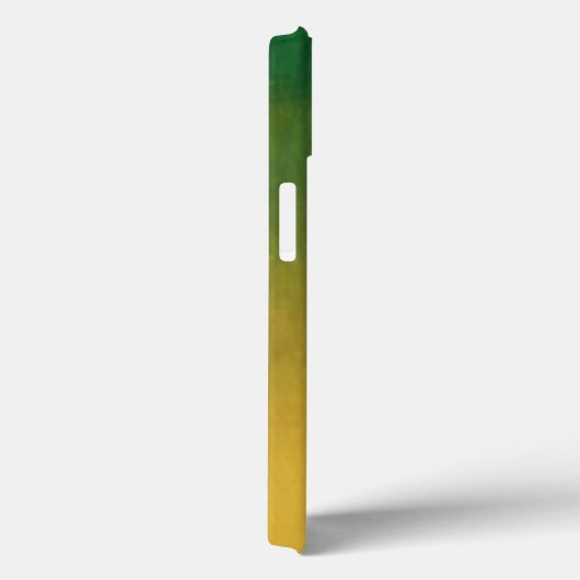 Green and Gold iPhone / iPad case (Achterkant / Rechts)