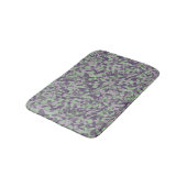 green and purple camo abstract badmat (Gekanteld)
