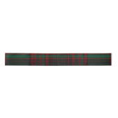 Green and Red Plaid Tartan Ribbon Lint (Voorkant)
