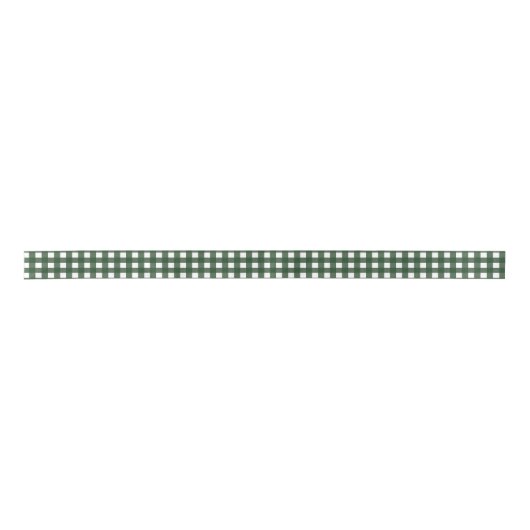 Green and White Gingham Medium Lint (Voorkant)