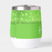 Green and white glitter (Avant)