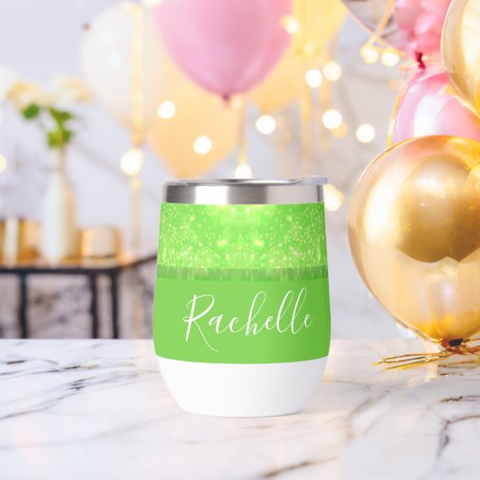 Green and white glitter (Enterrement de vie de garçon)