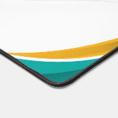Green and Yellow Modern Pattern with Custom Sign (Coin)