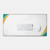 Green and Yellow Modern Pattern with Custom Sign (Clavier et souris)