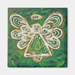 Green Angel Art Custom Magnet-cadeaus Magneet