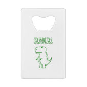 Green Angry T Rex Dino (Dos)