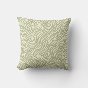 Green Animal Print Tijger Kussen