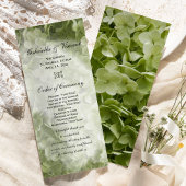Green Annabelle Hydrangea Programme de mariage