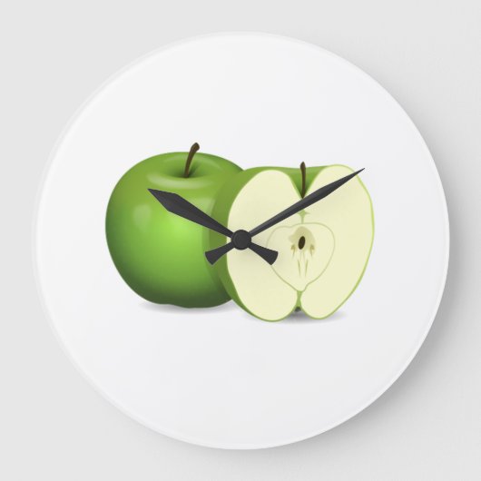 Green Apple Grote Klok (Voorkant)