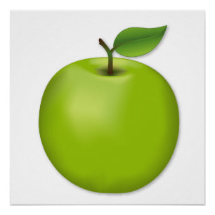 Green Apple Perfect Poster