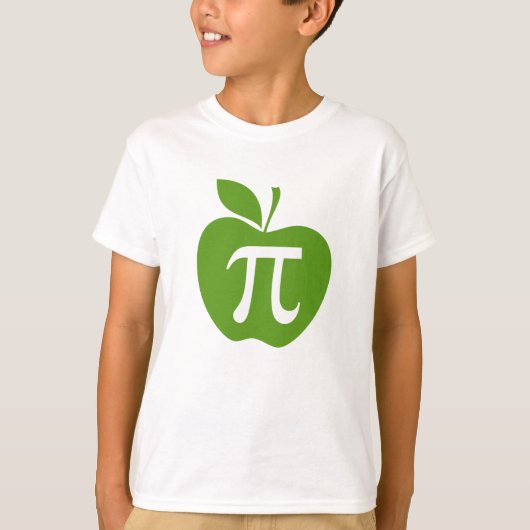 Green Apple Pi T-shirt (Voorkant)