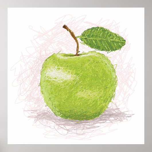 green apple poster (Voorkant)