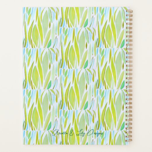 Green Apple Splice Planner (Achterkant)