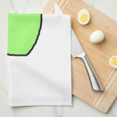 Green Apple. Theedoek (Quarter Fold)