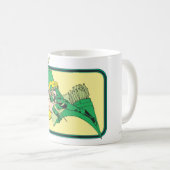 Green Arrow Head Shot Koffiemok (Voorkant rechts)