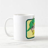 Green Arrow Head Shot Koffiemok (Links)