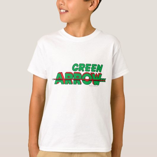 Green Arrow Logo 2 T-shirt (Voorkant)