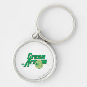 Green Arrow Logo Sleutelhanger (Voorkant)