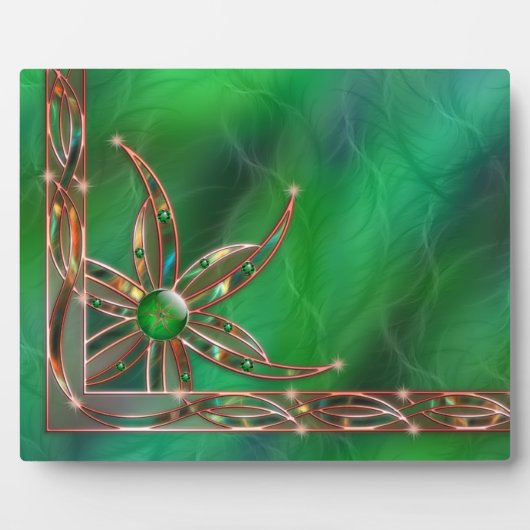 Green As the Grass Photo Plaque (Devant)