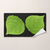 Green Aspen Leaf #11 Bad Handdoek (Handdoek)