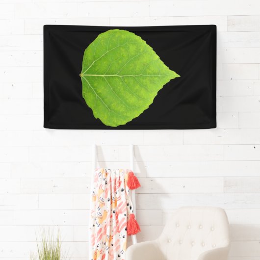 Green Aspen Leaf #11 Spandoek (Insitu)