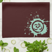 Green Aum Organic Planet Coton Serviettes de cuisi (Plié)