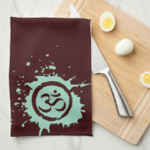 Green Aum Organic Planet Coton Serviettes de cuisi (Quart Plié)