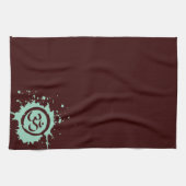 Green Aum Organic Planet Coton Serviettes de cuisi (Horizontal)