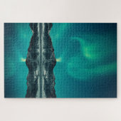 Green Aurora Lights Legpuzzel (Horizontaal)