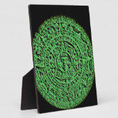 Green Aztec Calendar Fotoplaat (Zijkant)