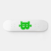GREEN BAHT SIGN ฿ Thaise ฿ Skateboard (Horizontaal)