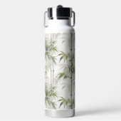Green Bamboo Mindfulness Yoga Waterfles (Voorkant)
