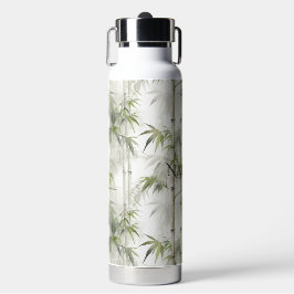 Green Bamboo Mindfulness Yoga Waterfles