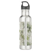 Green Bamboo Mindfulness Yoga Waterfles (Achterkant)