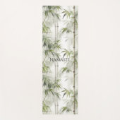 Green Bamboo Mindfulness   Yogamat (Voorkant)