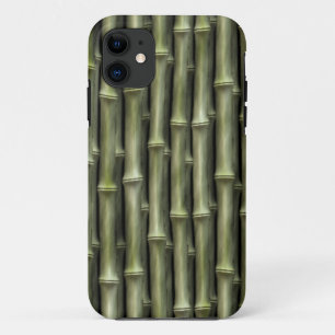 Green Bamboo Natuur Patroon iPhone 11 Hoesje