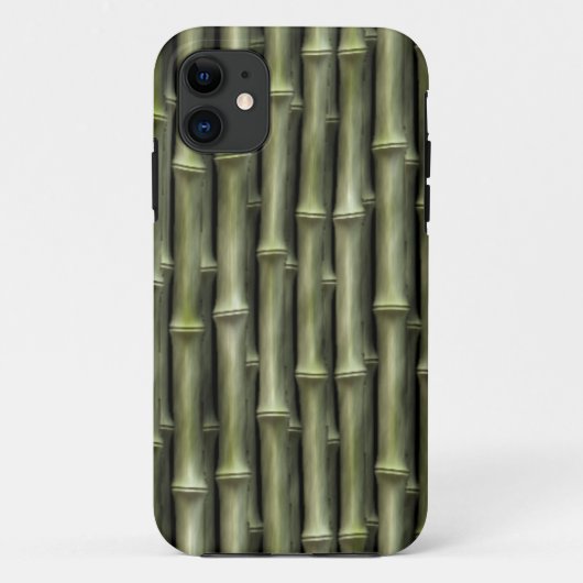 Green Bamboo Natuur Patroon Case-Mate iPhone Case (Achterkant)