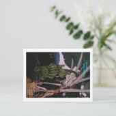 Green Banana Jamaica Briefkaart (Staand voorkant)