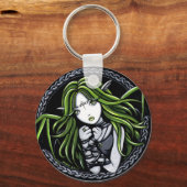 "Green Bat" Bound Fairy Sleutelhanger (Voorkant)