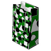 Green Bauhaus Collage Klein Cadeauzakje (Achterkant Gekanteld)