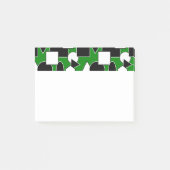 Green Bauhaus Collage Post-it® Notes (Voorkant)