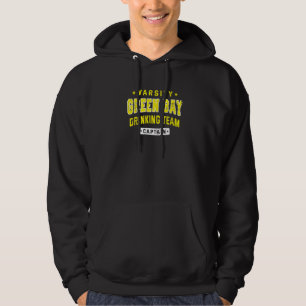 Green Bay Drankteam Kapitein Bier Ambachtelijk Bi Hoodie