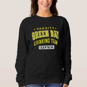 Green Bay Drankteam Kapitein Bier Ambachtelijk Bi Trui