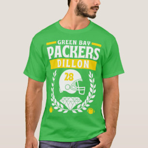 Green Bay Packers AJ Dillon 28 editie T-shirt