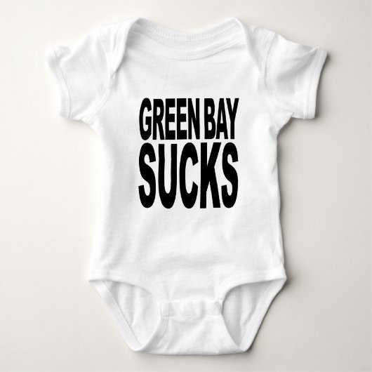 Green Bay Sucks Romper (Voorkant)