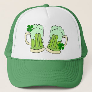 Green Beer Mok Toast Alpha Trucker Pet