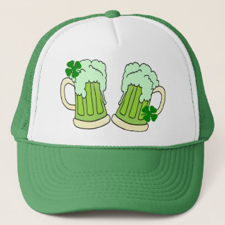 Green Beer Mok Toast Alpha Trucker Pet