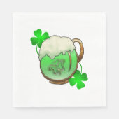 Green Beer Servetten (Voorkant)