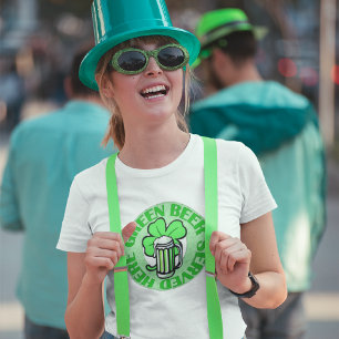 Green Beer Shirten van St. Patrick's Day T-shirt